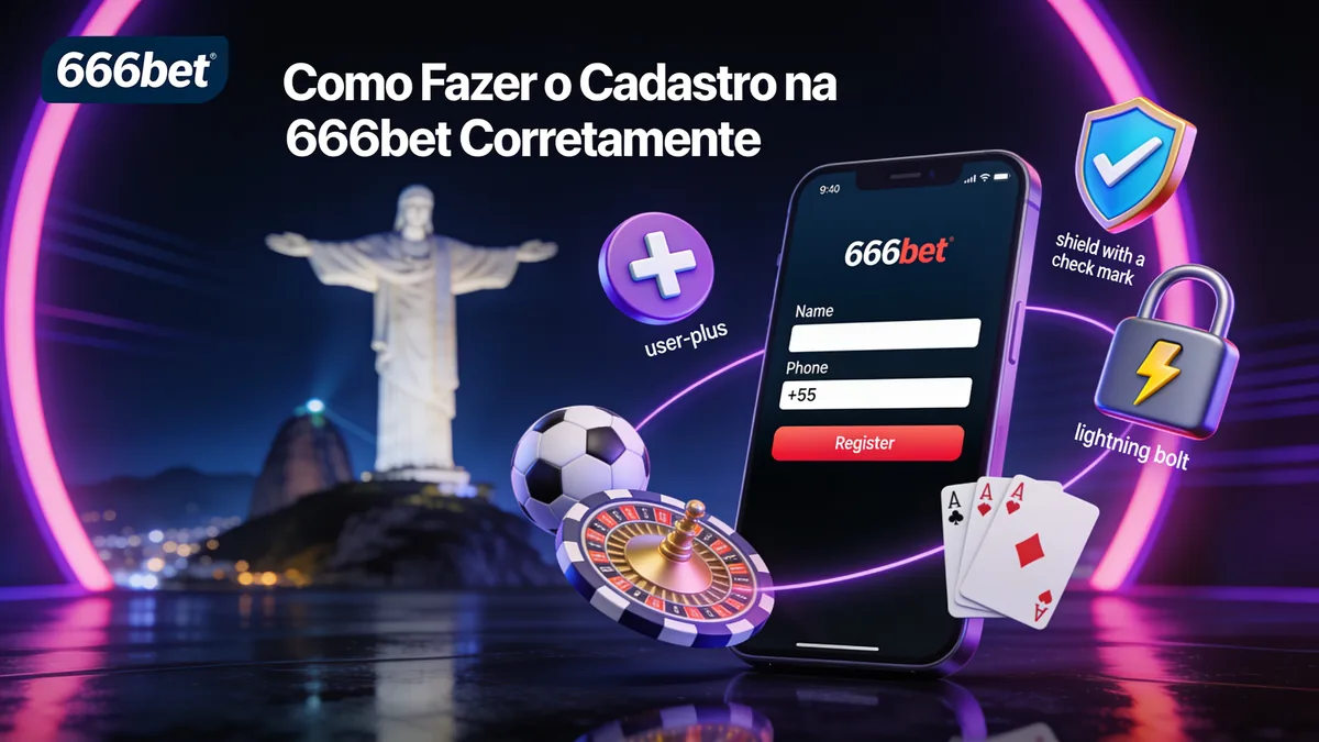 Como Fazer o Cadastro na 666bet Corretamente para jogadores no Brasil